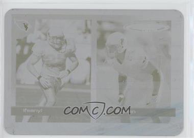 2005 Topps Total - [Base] - Printing Press Plate Cyan Front #8 - Ifeanyl Ohalete, Adrian Wilson /1