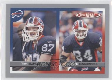 2005 Topps Total - [Base] - Silver #124 - Tim Euhus, Mark Campbell