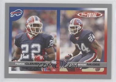 2005 Topps Total - [Base] - Silver #136 - Nate Clements, Terrence McGee