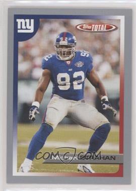 2005 Topps Total - [Base] - Silver #177 - Michael Strahan