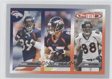2005 Topps Total - [Base] - Silver #377 - Dwayne Carswell, Mike Leach, Jeb Putzier (Spelled Duane on Card)