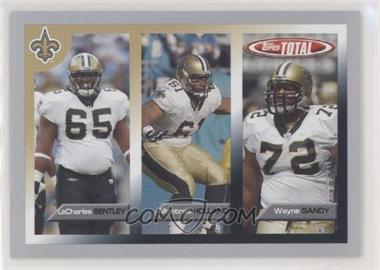 2005 Topps Total - [Base] - Silver #400 - LeCharles Bentley, Montrae Holland, Wayne Gandy