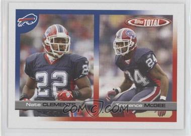 2005 Topps Total - [Base] #136 - Nate Clements, Terrence McGee