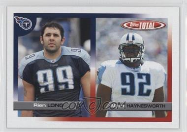 2005 Topps Total - [Base] #159 - Rien Long, Albert Haynesworth