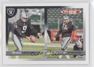 2005 Topps Total - [Base] #23 - Shane Lechler, Sebastian Janikowski