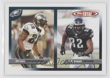 2005 Topps Total - [Base] #344 - Brian Dawkins, Michael Lewis