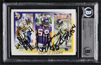 Willie Offord, Napoleon Harris, Dontarrious Thomas [BAS BGS Authentic]