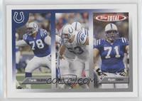 Tarik Glenn, Jeff Saturday, Ryan Diem