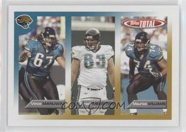 2005 Topps Total - [Base] #403 - Vince Manuwai, Brad Meester, Maurice Williams