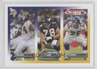 Bryant McKinnie, Matt Birk, Chris Liwienski