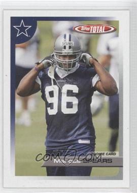 2005 Topps Total - [Base] #549 - Marcus R. Spears