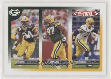 2005 Topps Total - [Base] #59 - Kabeer Gbaja-Biamila, Cletidus Hunt, Aaron Kampman