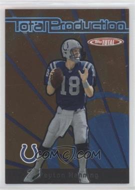 2005 Topps Total - Production #TP1 - Peyton Manning