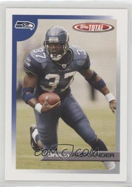 2005 Topps Total - Team Checklist #TC28 - Shaun Alexander