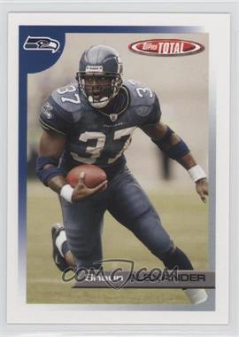 2005 Topps Total - Team Checklist #TC28 - Shaun Alexander