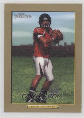 2005 Topps Turkey Red - [Base] - Turkey Gold #80.2 - Michael Vick (Ad Back) /50