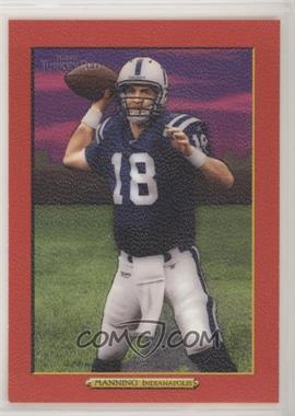 2005 Topps Turkey Red - [Base] - Turkey Red #18.2 - Peyton Manning (Ad Back)