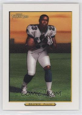 2005 Topps Turkey Red - [Base] - Turkey White #190.2 - Ronnie Brown (Ad Back)