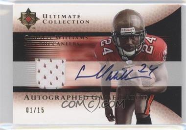 2005 Ultimate Collection - Autographed Game Jersey - Patch #AJP-CW - Carnell Williams /15
