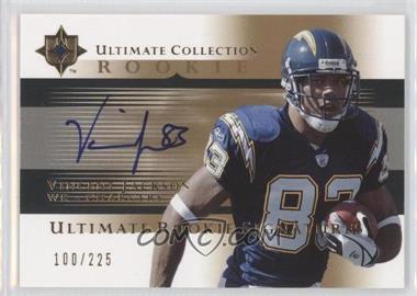 2005 Ultimate Collection - [Base] #205 - Ultimate Rookie Signatures - Vincent Jackson /225