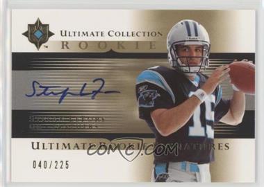 2005 Ultimate Collection - [Base] #212 - Ultimate Rookie Signatures - Stefan LeFors /225