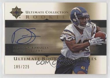 2005 Ultimate Collection - [Base] #214 - Ultimate Rookie Signatures - Darren Sproles /225