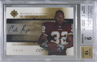 2005 Ultimate Collection - [Base] #219 - Ultimate Rookie Signatures - Carlos Rogers /225 [BGS 9 MINT]