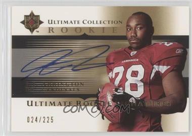 2005 Ultimate Collection - [Base] #221 - Ultimate Rookie Signatures - J.J. Arrington /225