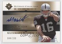 Ultimate Rookie Signatures - Andrew Walter #/150