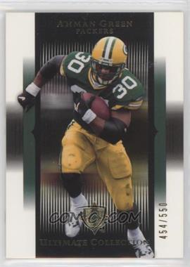 2005 Ultimate Collection - [Base] #34 - Ahman Green /550