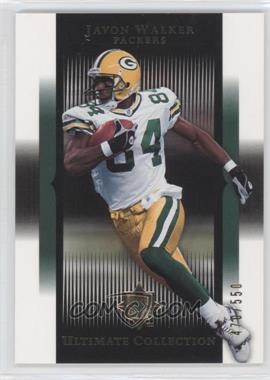 2005 Ultimate Collection - [Base] #35 - Javon Walker /550