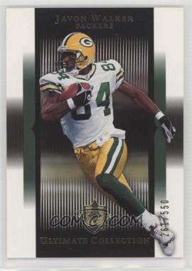 2005 Ultimate Collection - [Base] #35 - Javon Walker /550