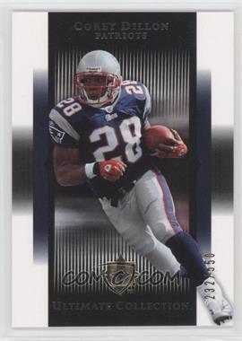 2005 Ultimate Collection - [Base] #56 - Corey Dillon /550