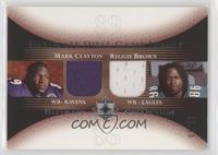 Mark Clayton, Reggie Brown #/50