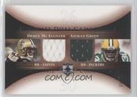 Deuce McAllister, Ahman Green #/50