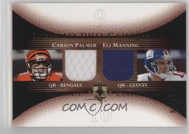 2005 Ultimate Collection - Ultimate Dual Game Jersey #DJ-PM - Carson Palmer, Eli Manning /50
