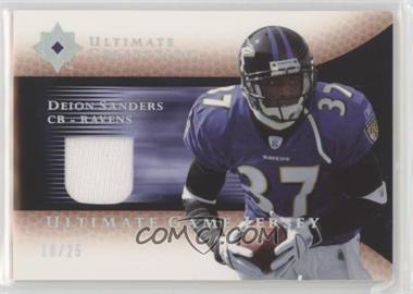 2005 Ultimate Collection - Ultimate Game Jerseys - Spectrum #GJ-DS - Deion Sanders /25