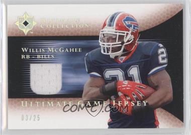 2005 Ultimate Collection - Ultimate Game Jerseys - Spectrum #GJ-WM - Willis McGahee /25