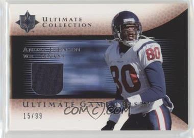 2005 Ultimate Collection - Ultimate Game Jerseys #GJ-AJ - Andre Johnson /99