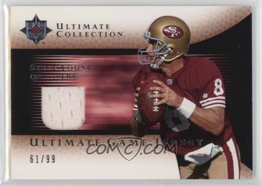 2005 Ultimate Collection - Ultimate Game Jerseys #GJ-SY - Steve Young /99