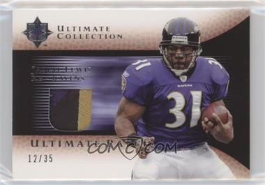 2005 Ultimate Collection - Ultimate Patch - Silver #GJP-JL - Jamal Lewis /35