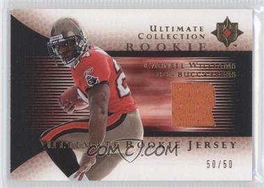 2005 Ultimate Collection - Ultimate Rookie Game Jersey - Gold #RJ-CW - Carnell Williams /50