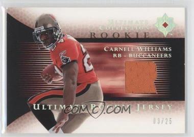 2005 Ultimate Collection - Ultimate Rookie Game Jersey - Spectrum #RJ-CW - Carnell Williams /25