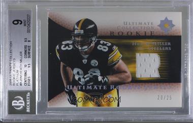 2005 Ultimate Collection - Ultimate Rookie Game Jersey - Spectrum #RJ-HM - Heath Miller /25 [BGS 9 MINT]
