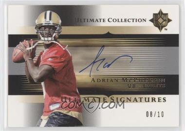 2005 Ultimate Collection - Ultimate Signatures - Gold #US-AM - Adrian McPherson /10
