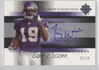 2005 Ultimate Collection - Ultimate Signatures #US-TW - Troy Williamson /99