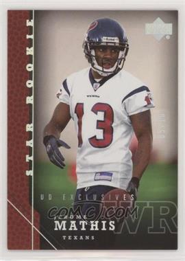 2005 Upper Deck - [Base] - Spectrum UD Exclusives #270 - Star Rookie - Jerome Mathis /10