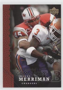 2005 Upper Deck - [Base] - UD Exclusives #256 - Star Rookie - Shawne Merriman /50