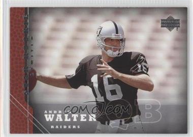 2005 Upper Deck - [Base] #215 - Star Rookie - Andrew Walter