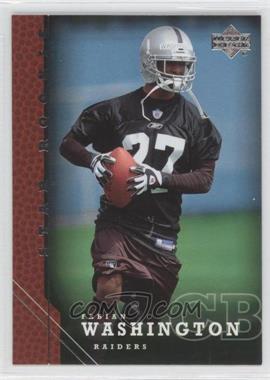 2005 Upper Deck - [Base] #268 - Star Rookie - Fabian Washington